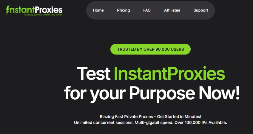 Instant proxies review